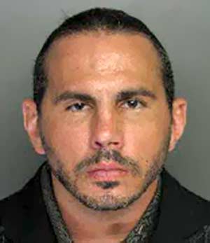 Matt Hardy second mugshot