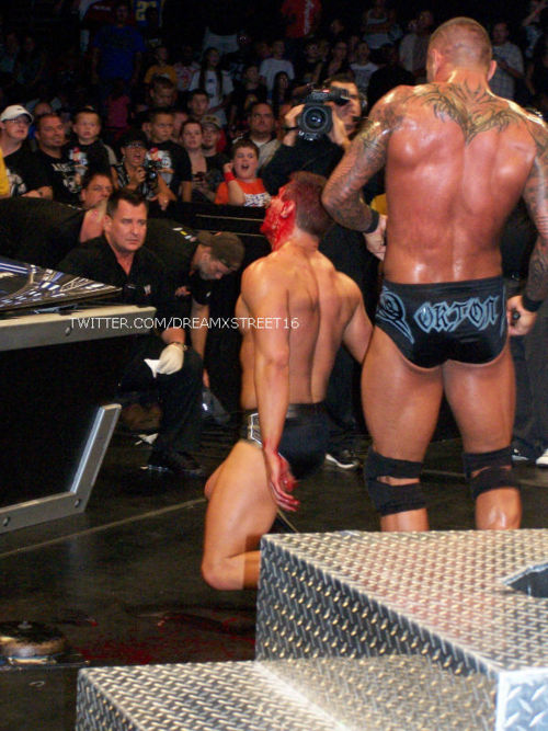 Randy Orton caused Cody Rhodes to heavily bleed on SmackDown following an e...