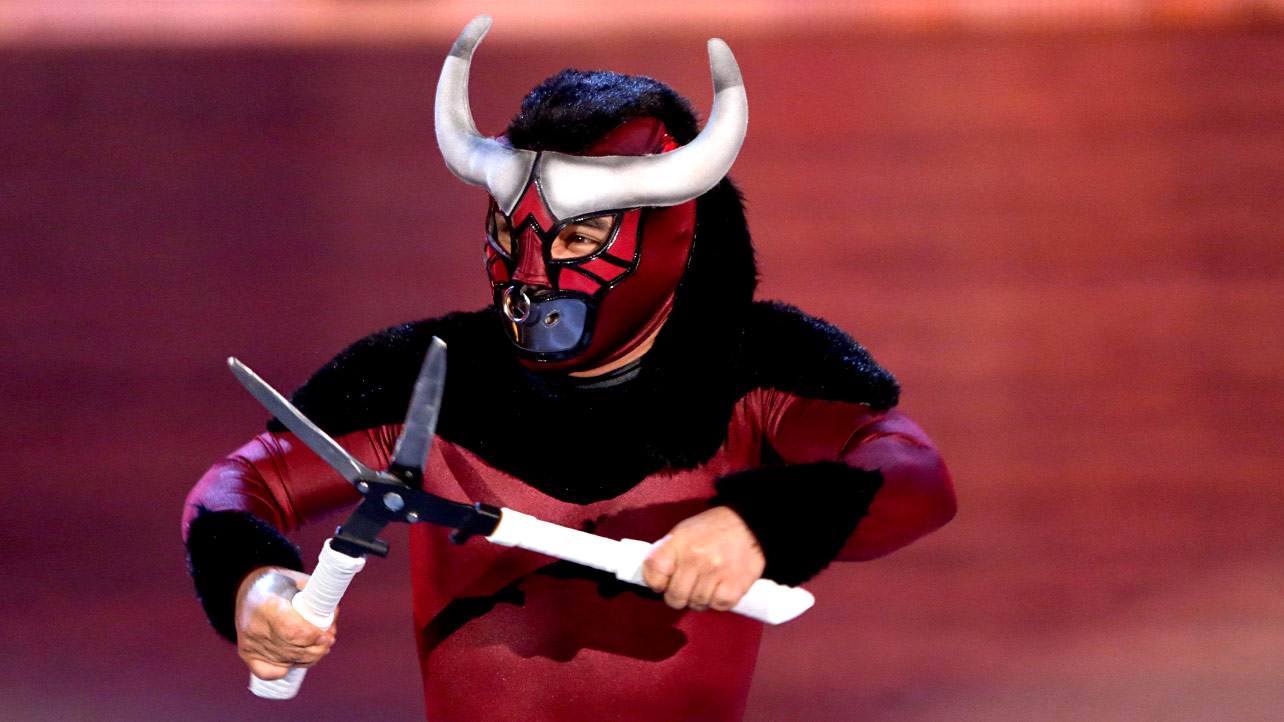 El Torito Unmasked Photos Backstage WWE News