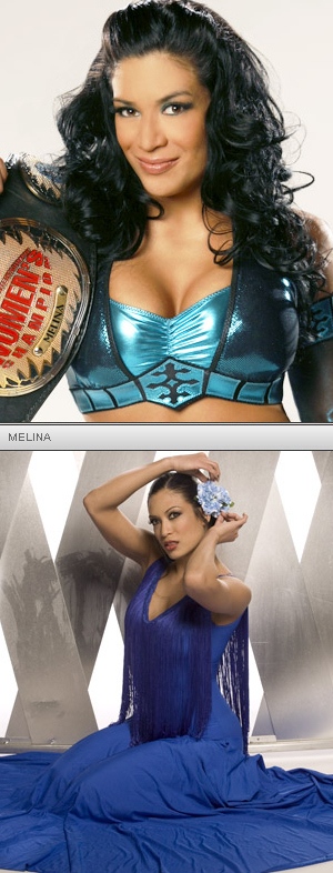 wwe divas wallpapers undressed. Melina is a pretty hot WWE