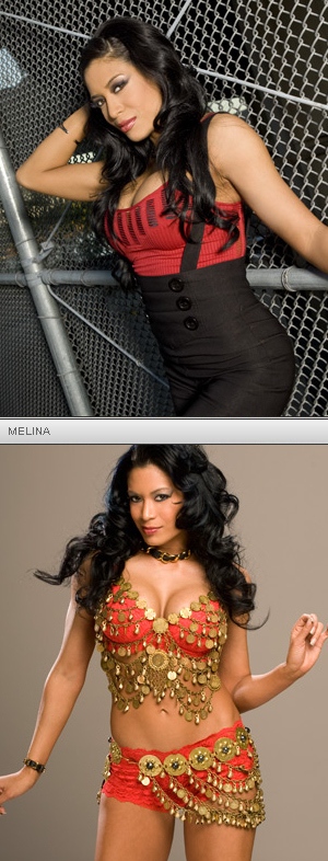 Melina has never had plastic surgery, except in two places