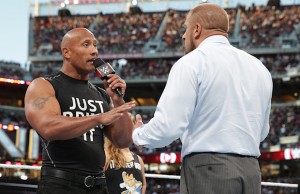 Dwayne "The Rock" Johnson and Triple H