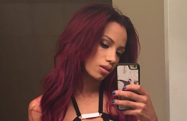 Nude pics of sasha banks