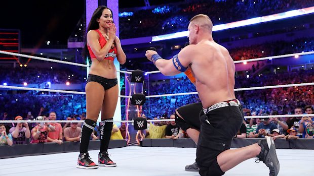 Nikki Bella and John Cena