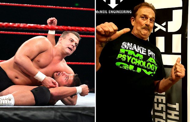 Harry Smith and Jake "The Snake" Roberts