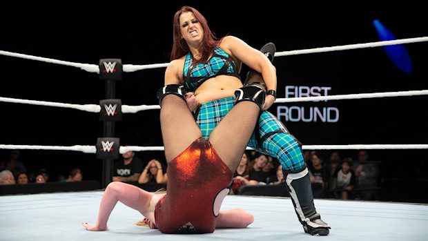 Nicole Matthews Suffers Wardrobe Malfunction At Mae Young Classic