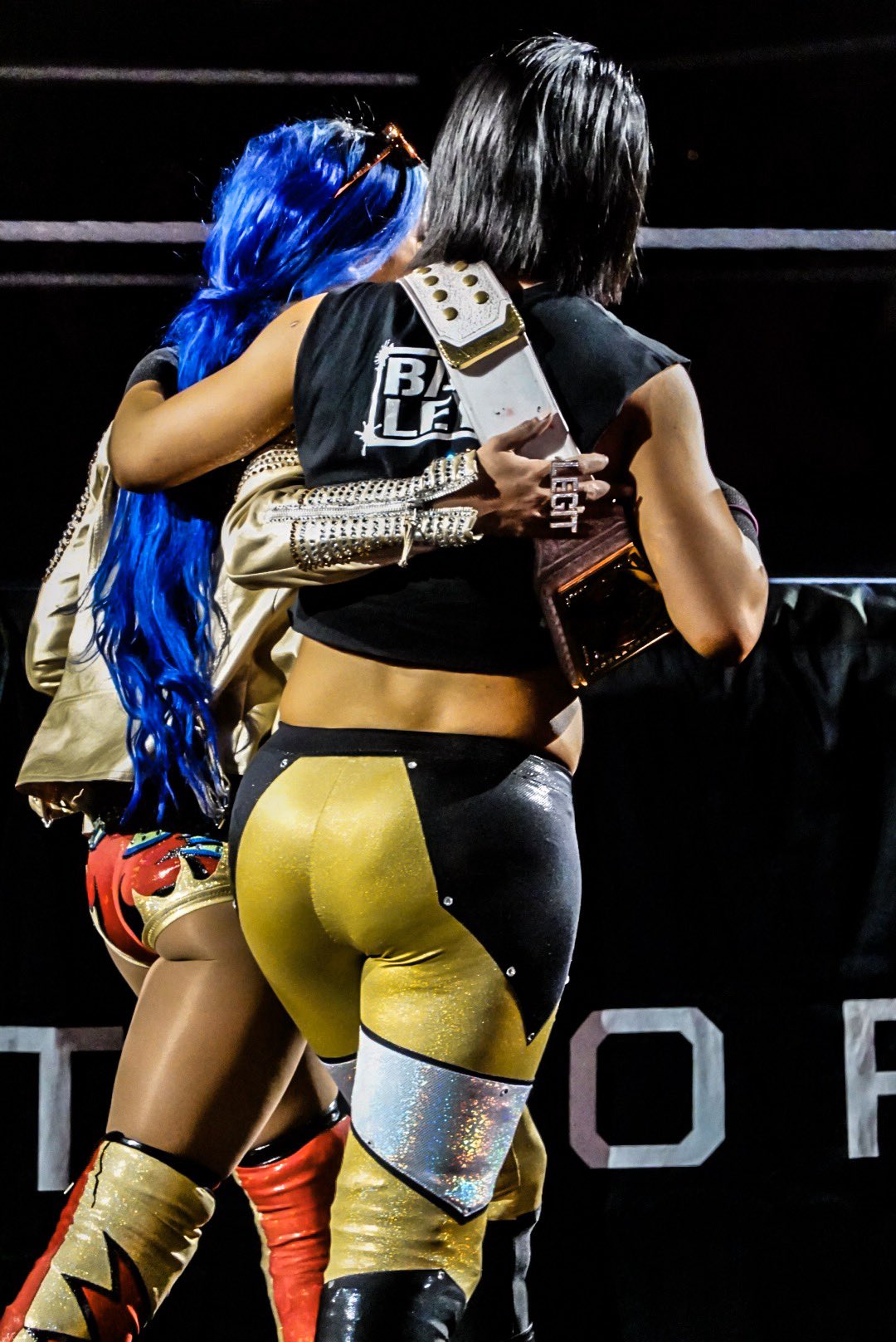 Sasha Banks and Bayley