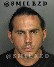 Matt Hardy mugshot