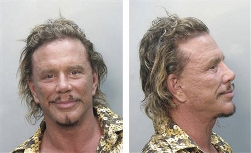 The Wrestler's Mickey Rourke Arrested