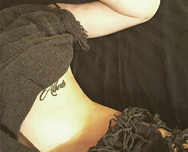 Paige's Alberto tattoo