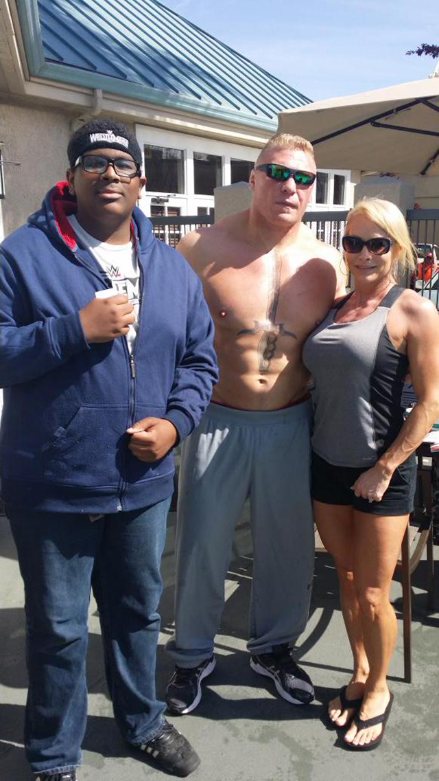 Brock Lesnar and Sable