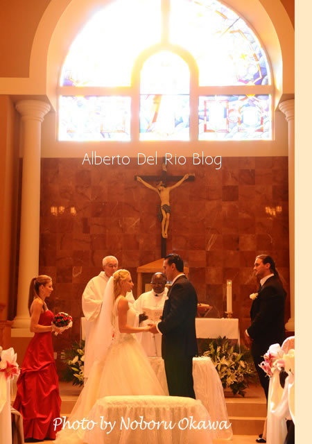 Alberto Del Rio and Angela Rodríguez