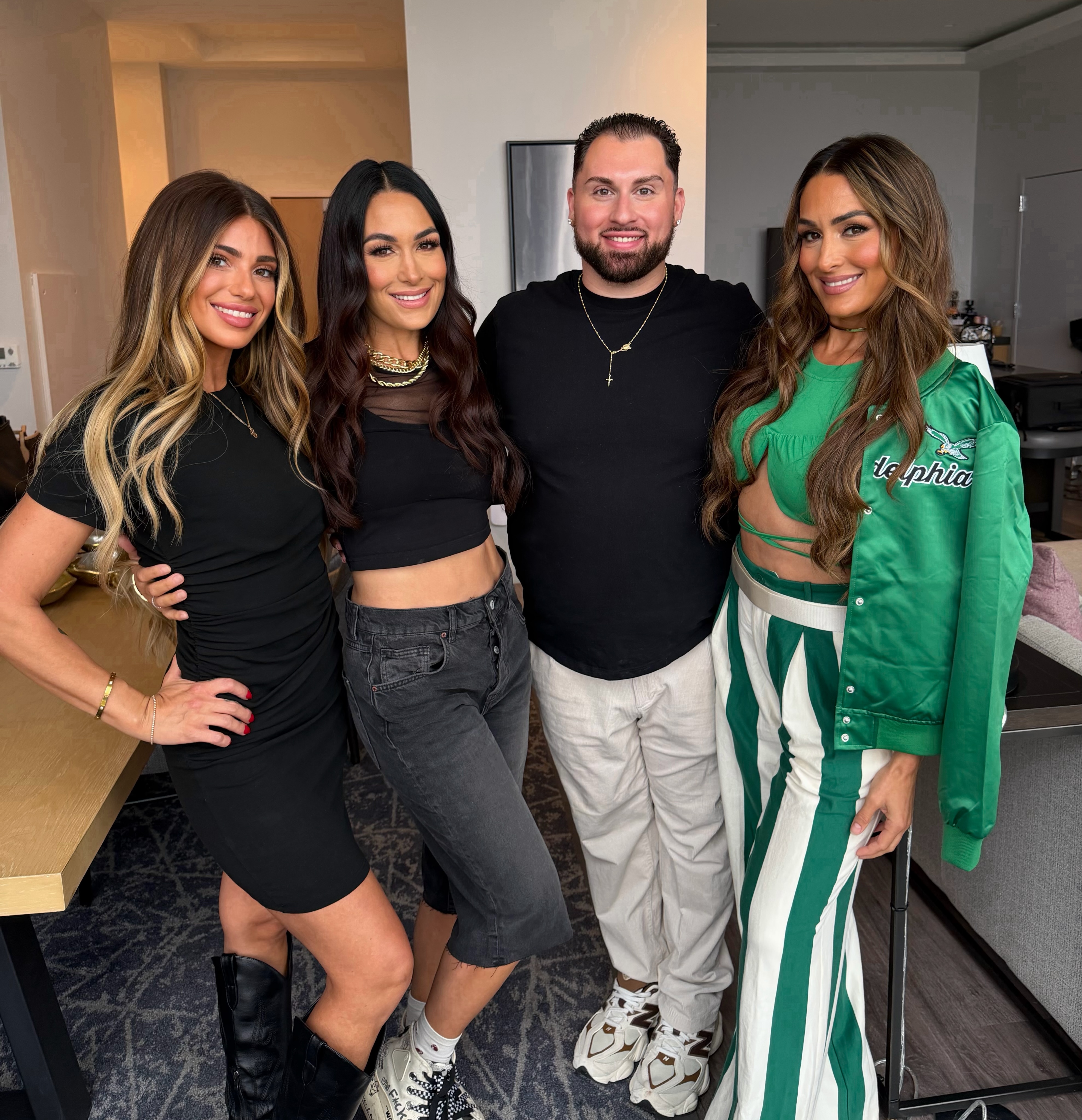 Brie Garcia and Nikki Bella