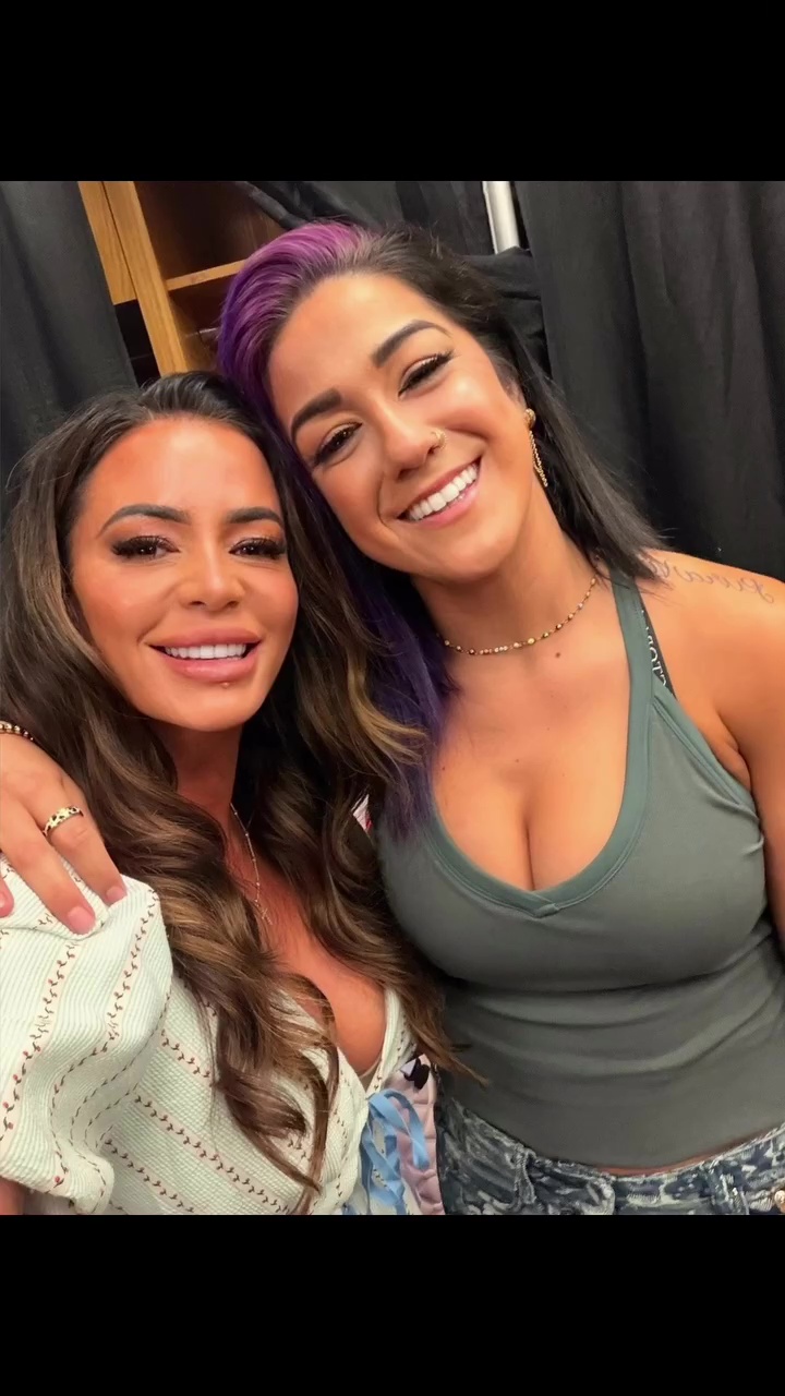 Candice Michelle and Bayley