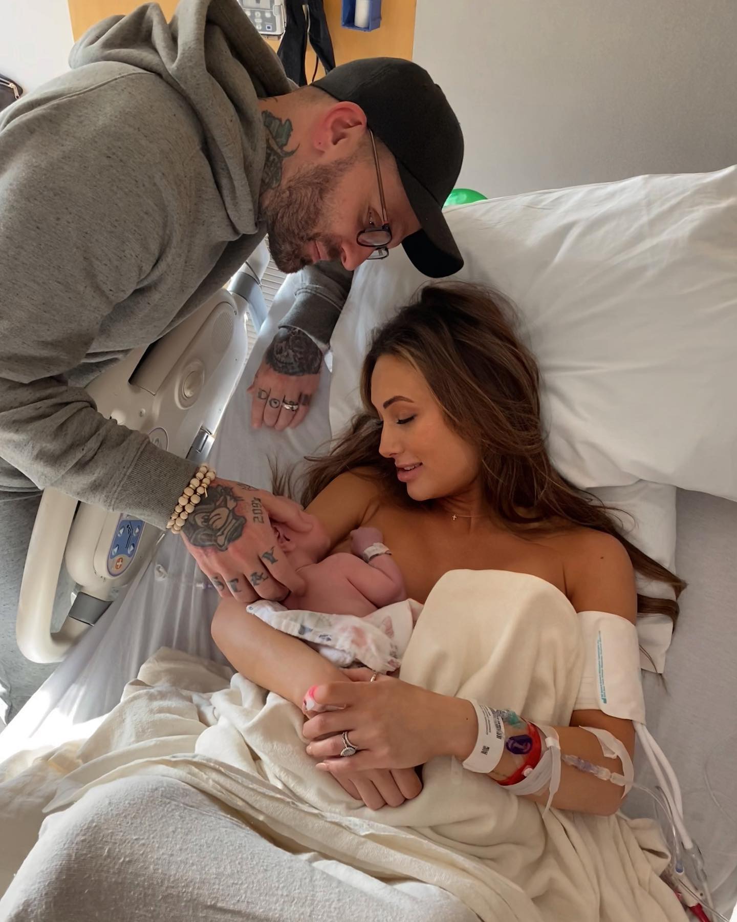 Carmella and Corey Graves welcome their first baby, Dimitri Paul Polinsky