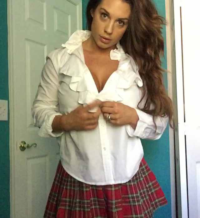 Celeste Bonin (aka WWE star Kaitlyn)