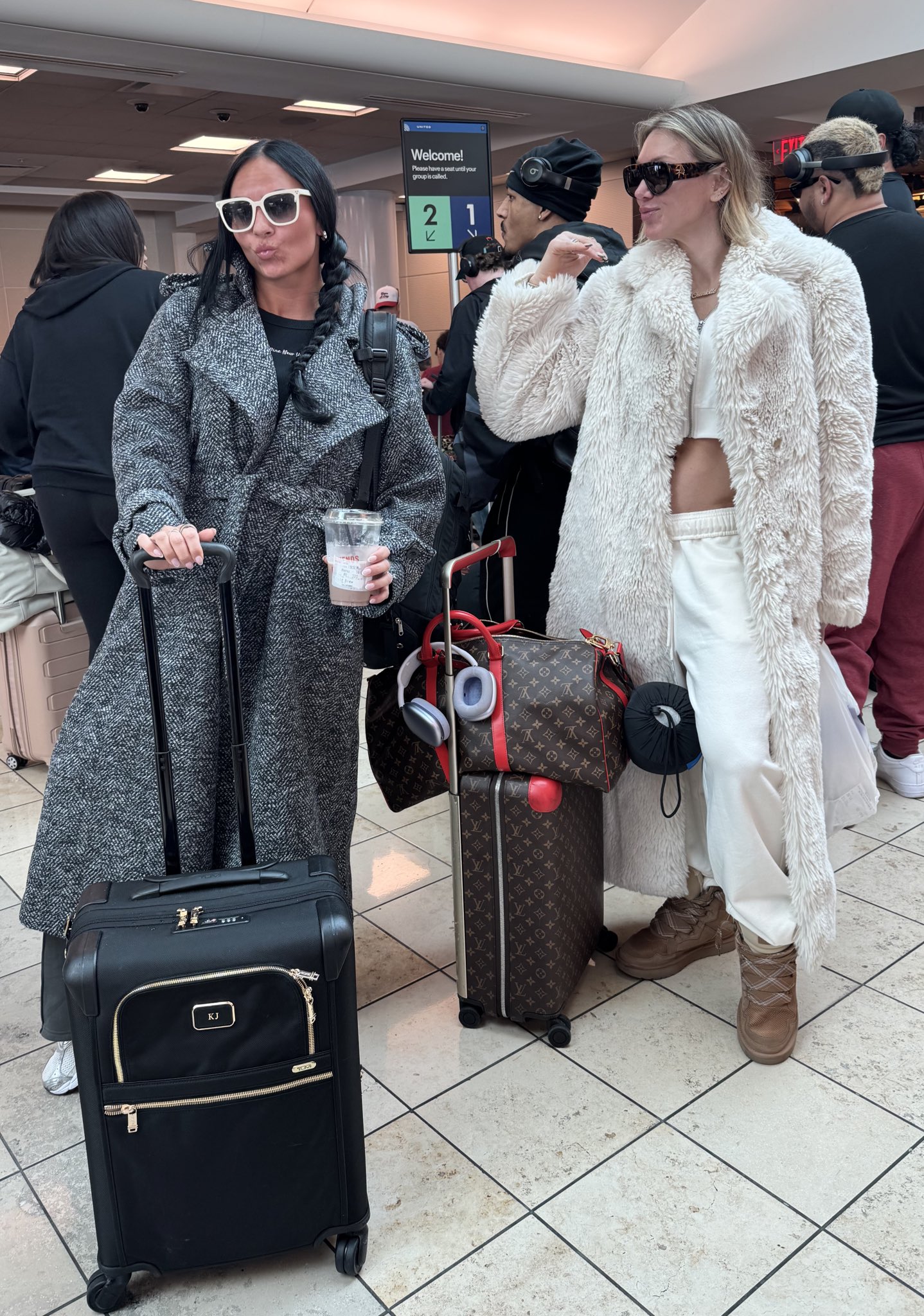 Kiana James and Charlotte Flair