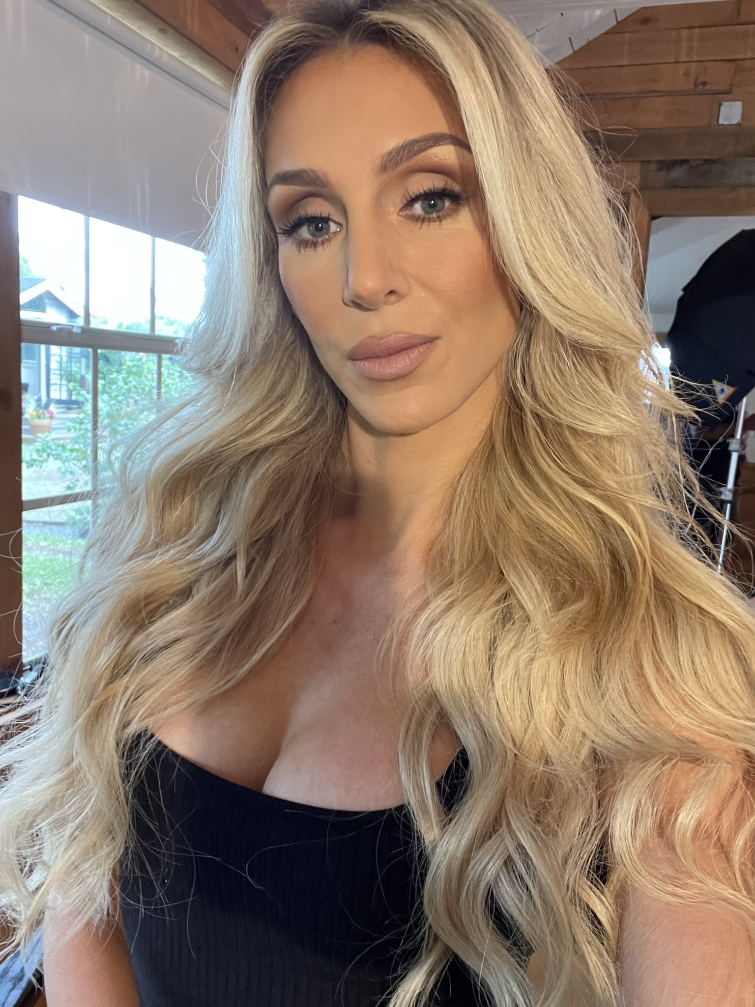 Charlotte flair cleavage
