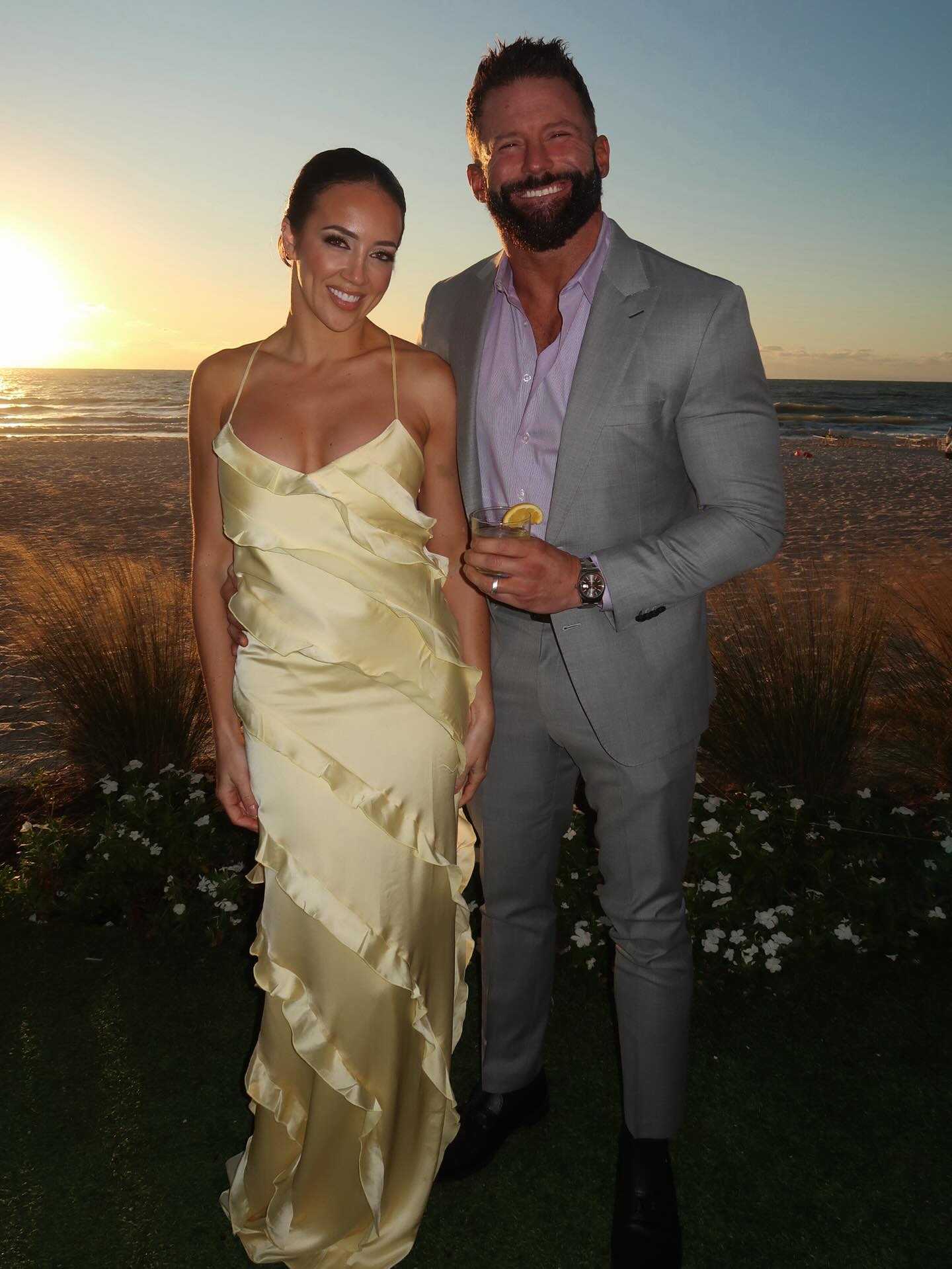 Chelsea Green and Matt Cardona on hand for the wedding of fellow WWE performers Sydney Zmrzel (aka Maxxine Dupri) and Anthony Luke (aka Kam Hendrix)