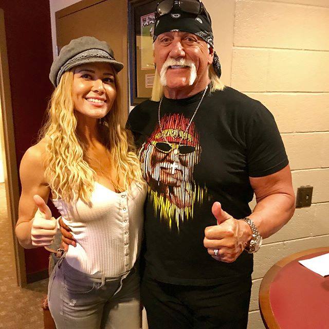 Torrie Wilson and Hulk Hogan