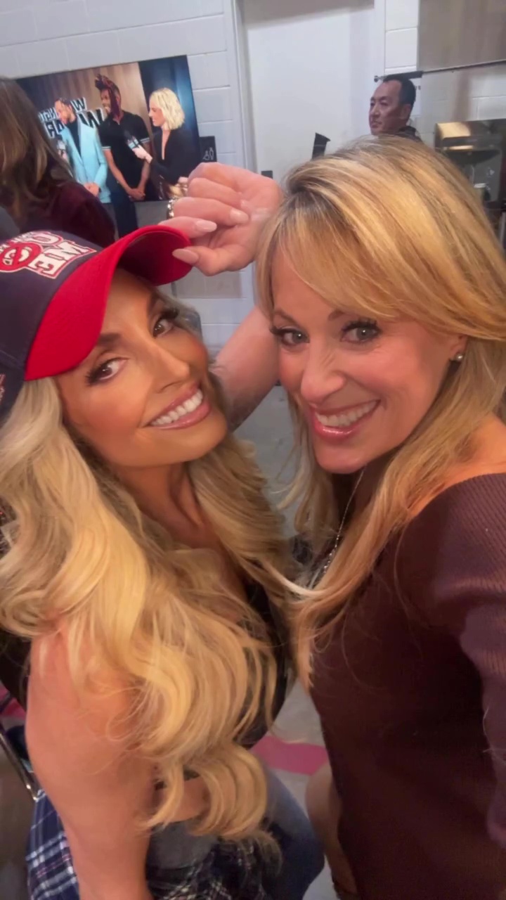 Lilian Garcia and Trish Stratus in December 2025