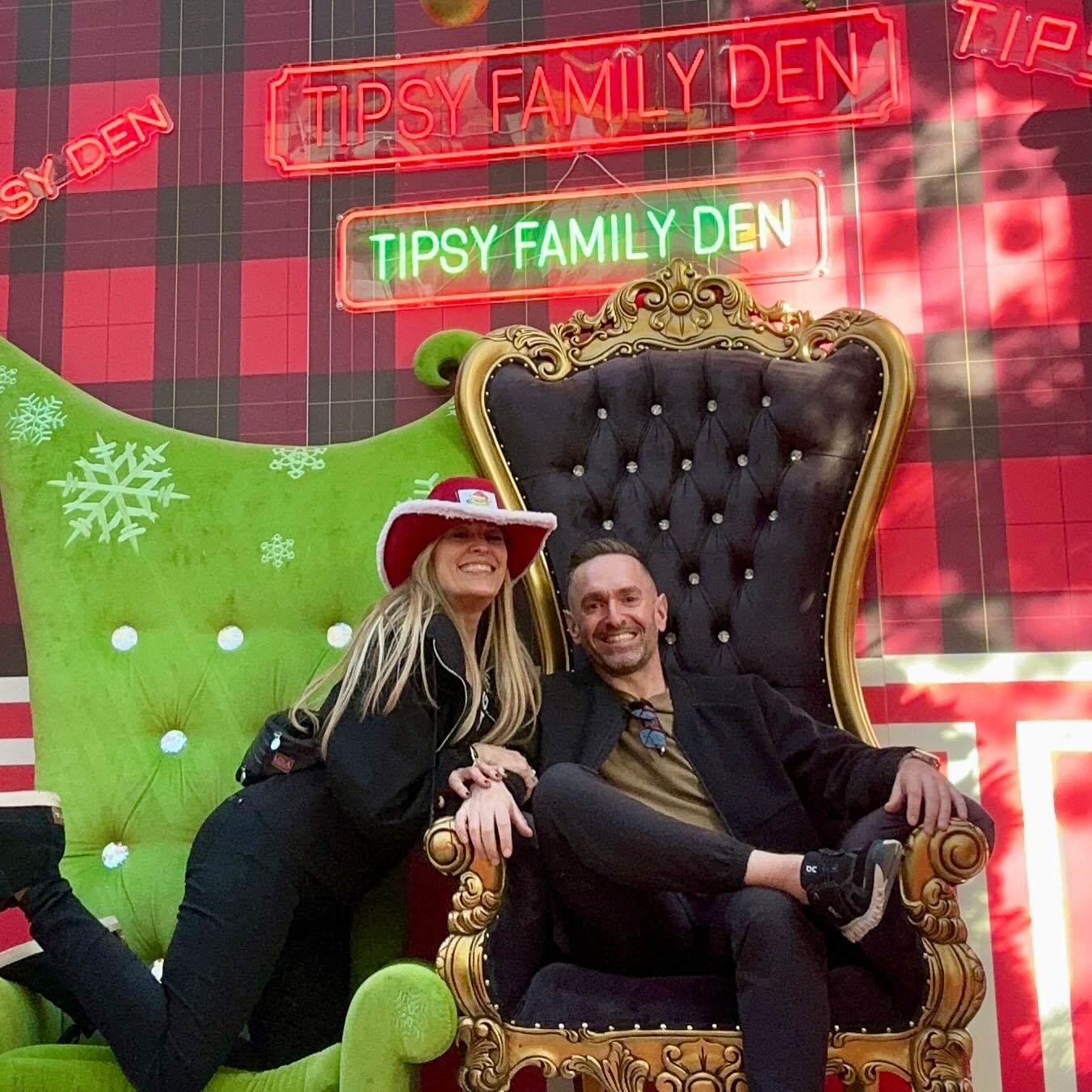 Lilian Garcia with her fiancé, Patrick Ellrich