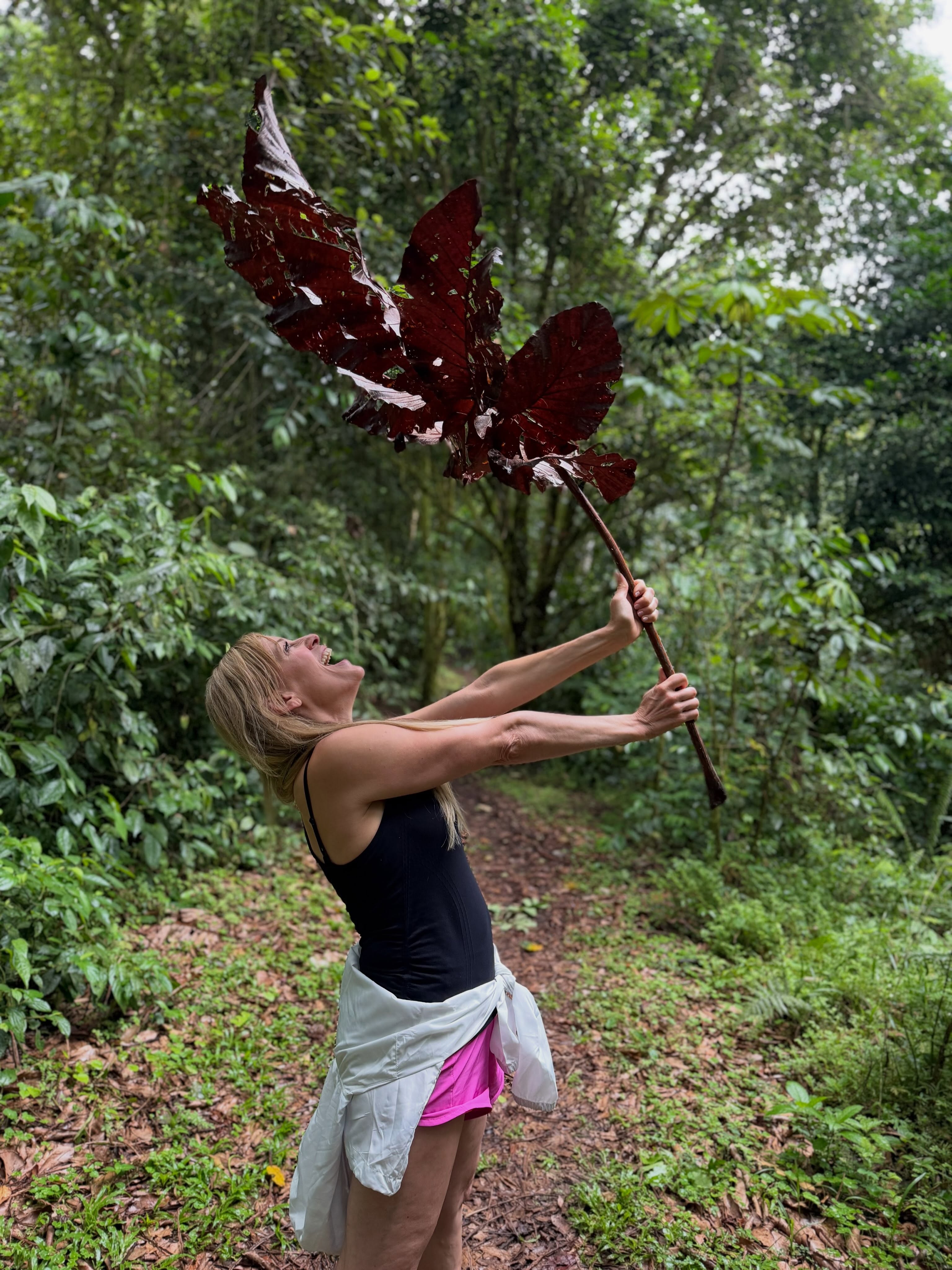 Lilian Garcia exploring La Fortuna, Alajuela, Costa Rica with her husband, Patrick Ellrich