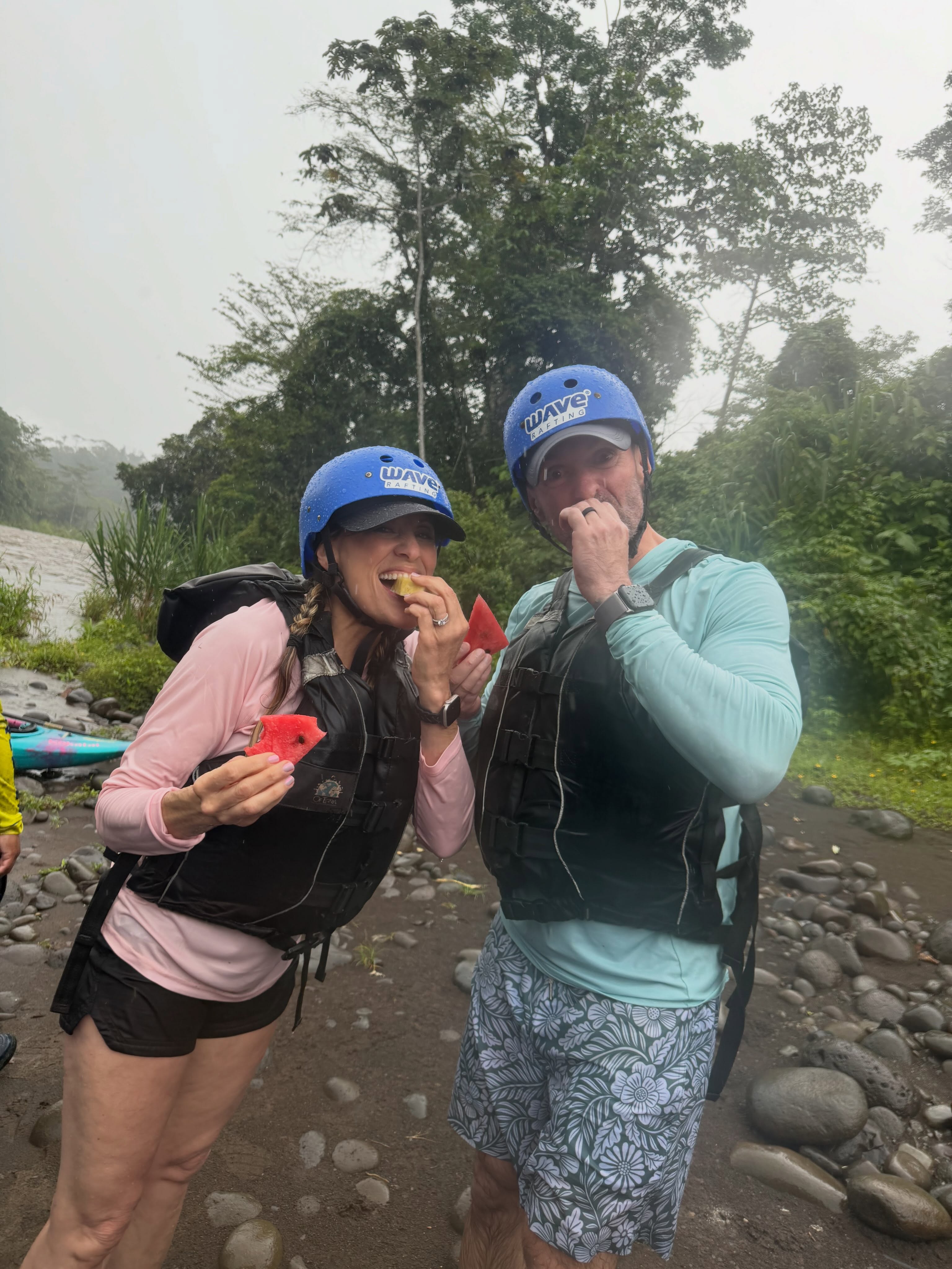 Lilian Garcia exploring La Fortuna, Alajuela, Costa Rica with her husband, Patrick Ellrich