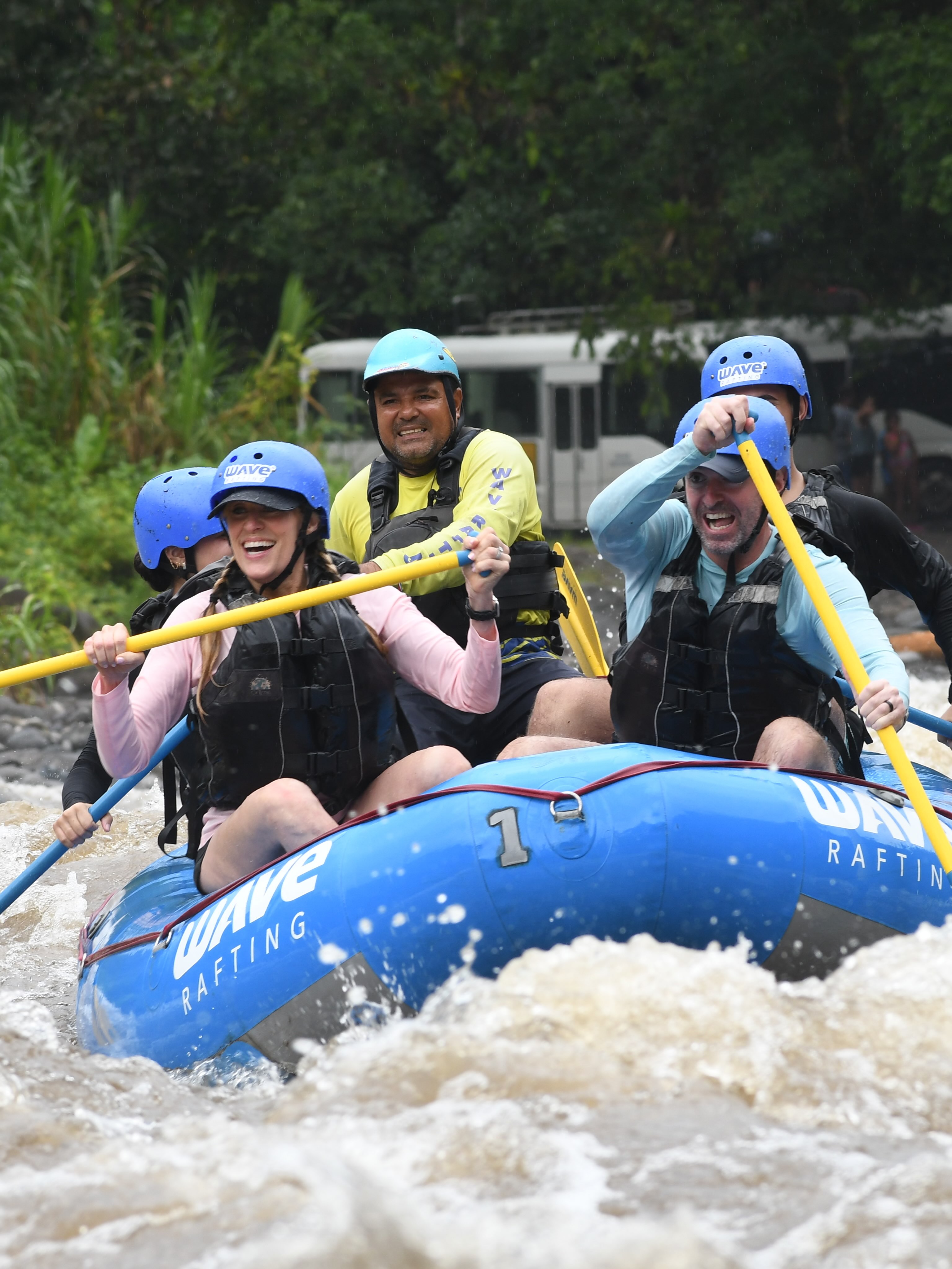 Lilian Garcia exploring La Fortuna, Alajuela, Costa Rica with her husband, Patrick Ellrich