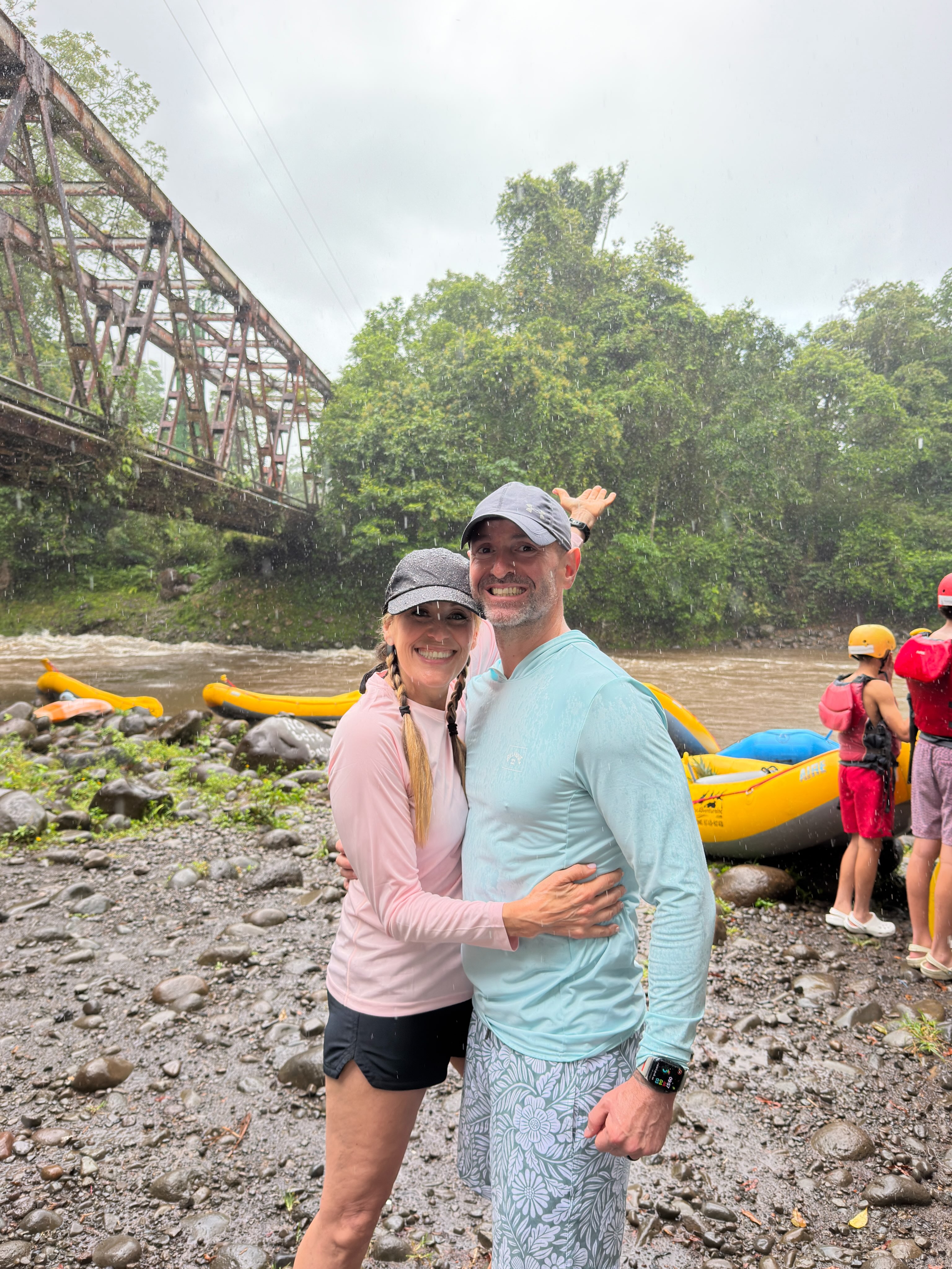 Lilian Garcia exploring La Fortuna, Alajuela, Costa Rica with her husband, Patrick Ellrich