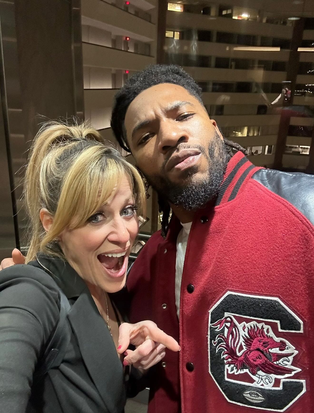 Lilian Garcia and Trick Williams