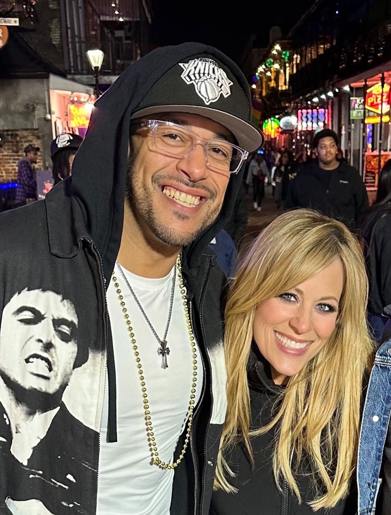 Lilian Garcia and Damian Priest