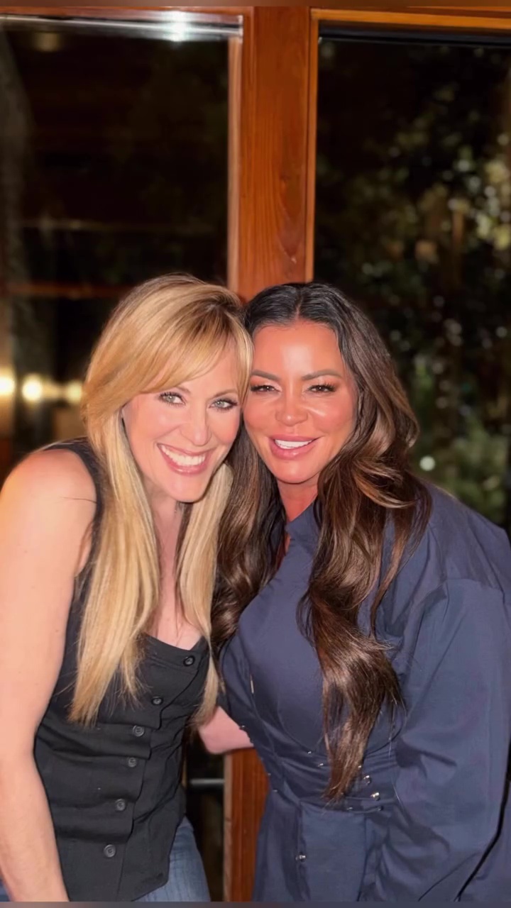 Candice Michelle and Lilian Garcia