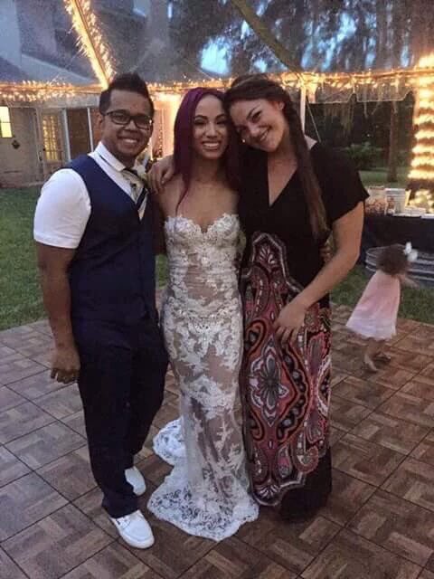 Sasha Banks gets married to Mikaze