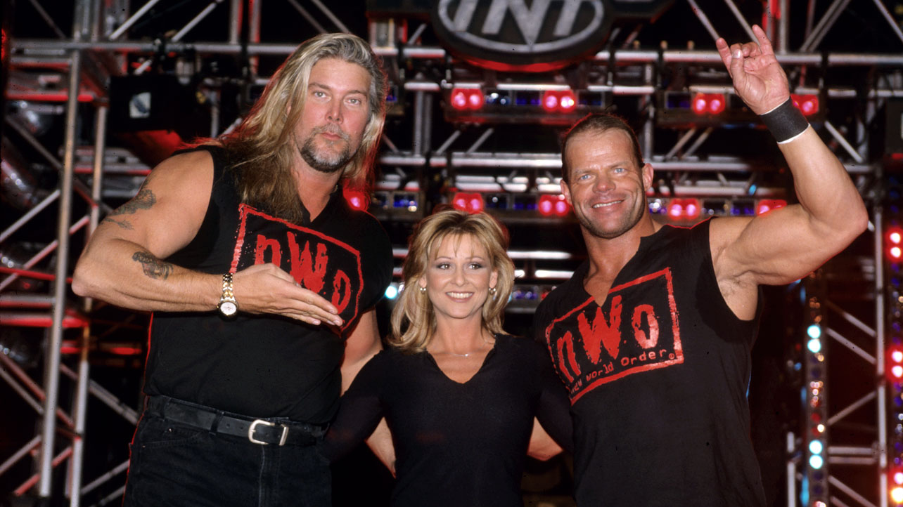 Kevin Nash, Lex Luger and Miss Elizabeth