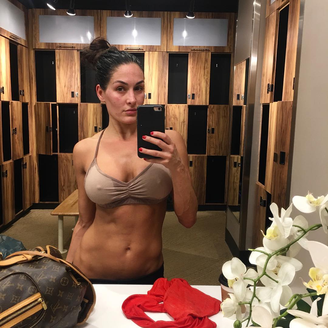 Photo by: gotpap/STAR MAX/IPx 2019 7/30/19 Nikki Bella is seen in