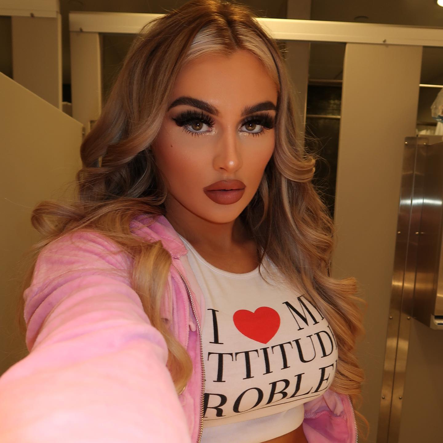Tiffany Stratton Selfie Photos