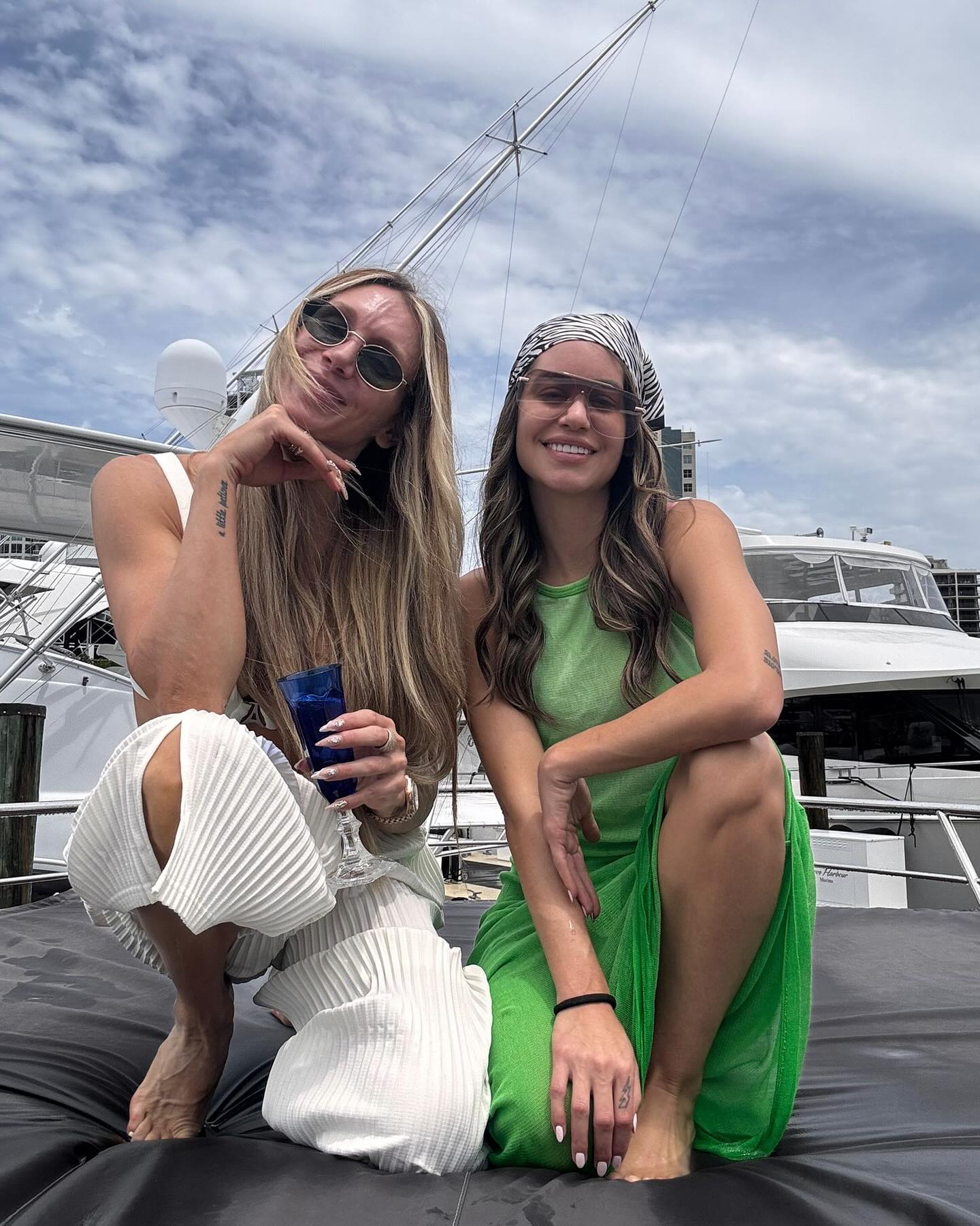 Vero Rodríguez and Charlotte Flair