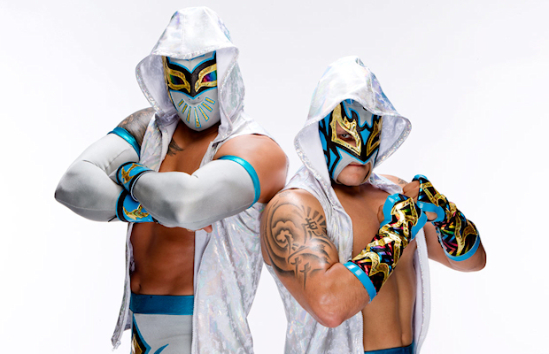 The Lucha Dragons - Kalisto and Sin Cara