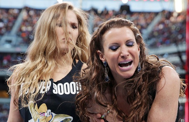 Ronda Rousey and Stephanie McMahon