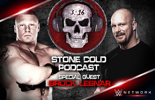 Brock Lesnar and "Stone Cold" Steve Austin