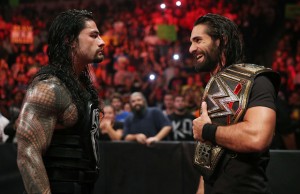 Roman Reigns and Seth Rollins