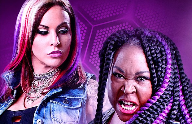 Velvet Sky and Awesome Kong