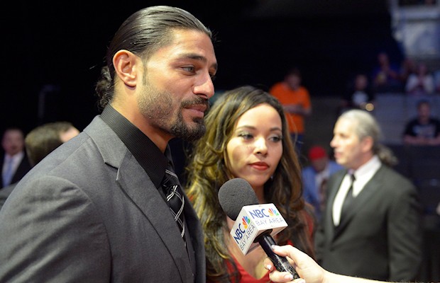 Roman Reigns and Galina Becker