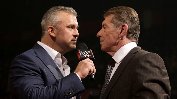 Shane and Vince McMahon