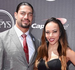 Roman Reigns and Galina Becker