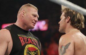 Brock Lesnar and Chris Jericho