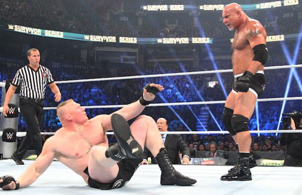 Goldberg vs. Brock Lesnar