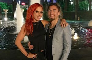 Becky Lynch and Luke Sanders