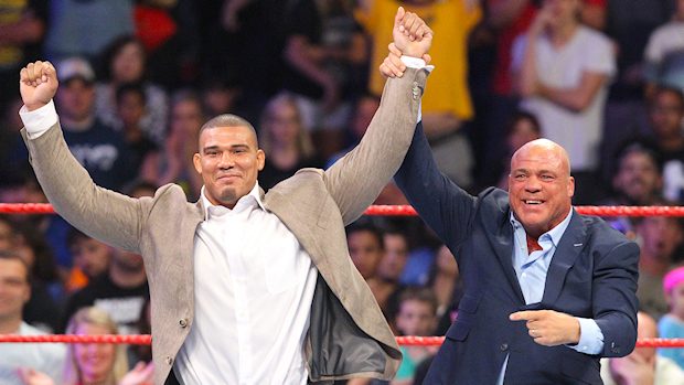 Kurt Angle and Jason Jordan